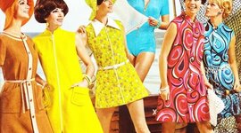 Timeline: fashions from the 50s, 60s and 70s