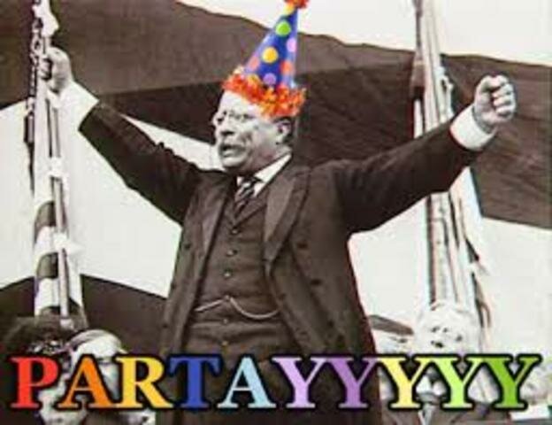 Theodore Roosevelt is born