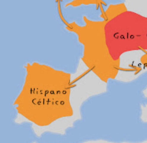 Llegada de los Celtas