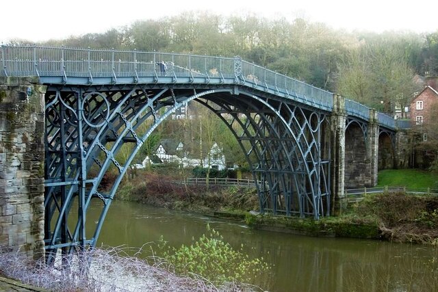 First Iron Bridge by Michael Angelo Rooker