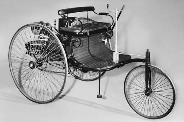 The automobile by Daimler and Karl Benz