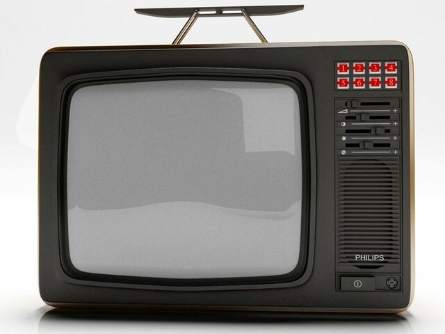 televisor de Cable antiguo