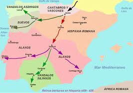 Invasión de Suevos , Alanos y Vándalos