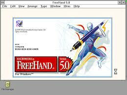 FreeHand 5.0 (actualizaciones: 5.0.2 y 5.5)