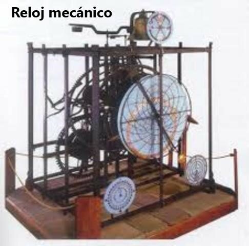 el reloj mecanico