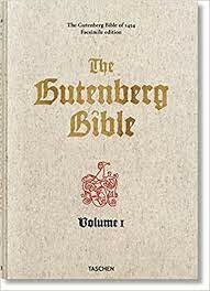 Johannes Gutenberg published the Gutenberg Bible