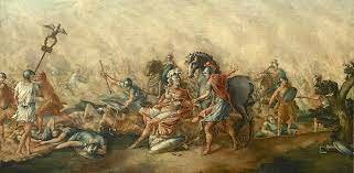 aniquilación del ejercito de roma