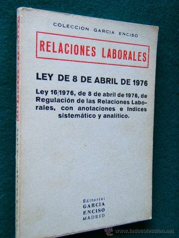 Se promulga una nueva Ley de Relaciones Laborable