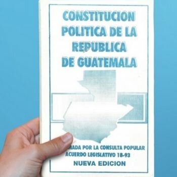 Actual constitución de la republica de Guatemala