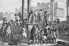 Maximilien Robespierre's execution