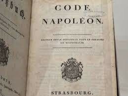 Napoleonic Code is established