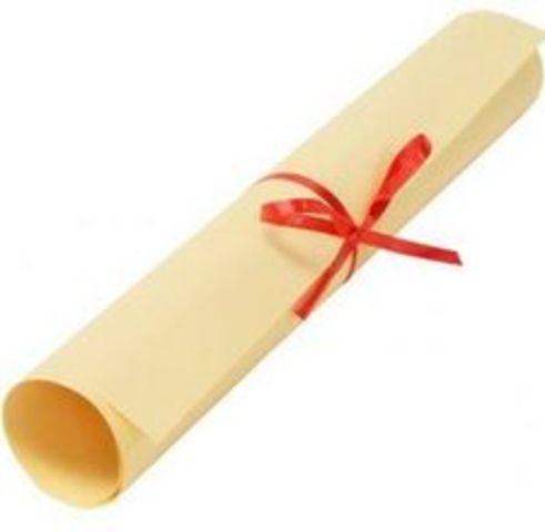 Martin Luther receives his masters degree.