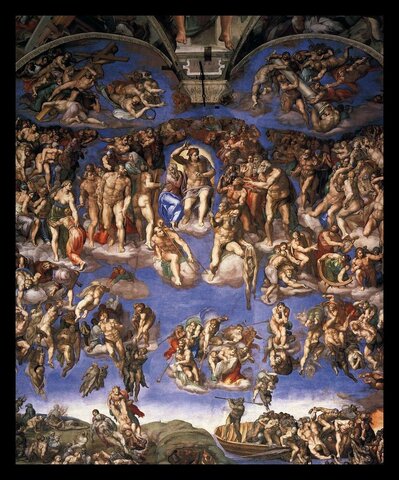 El juicio final capilla sixtina