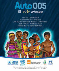 Protección a la población afro víctima