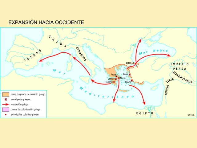 Colonizaciones griegas