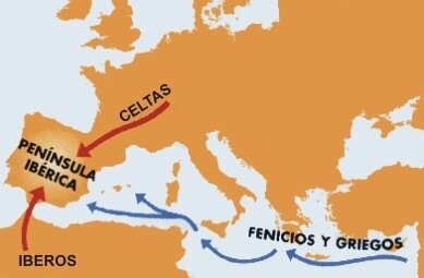 Llegada de los celtas