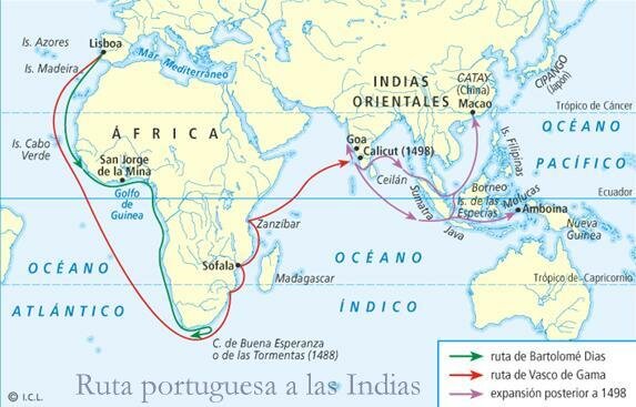 Expedición de Portugal llega al Golfo de Guinea (África)