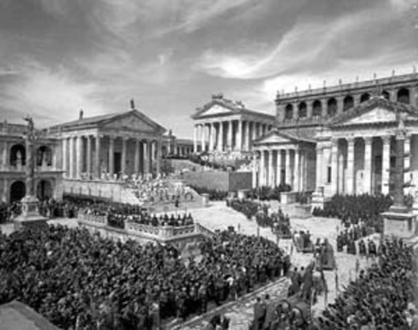 Luther went to the Holy city of Rome