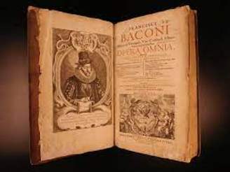 Francis Bacon,  publica un libro denominado Avances en el conocimiento