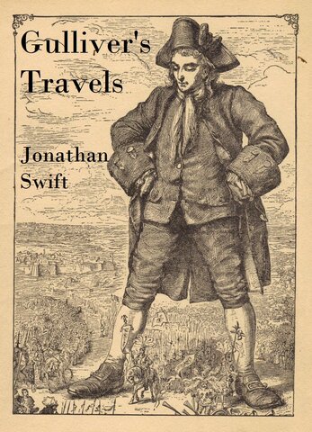 1726 pubblicazione del romanzo I viaggi di Gulliver di Jonathan Swift