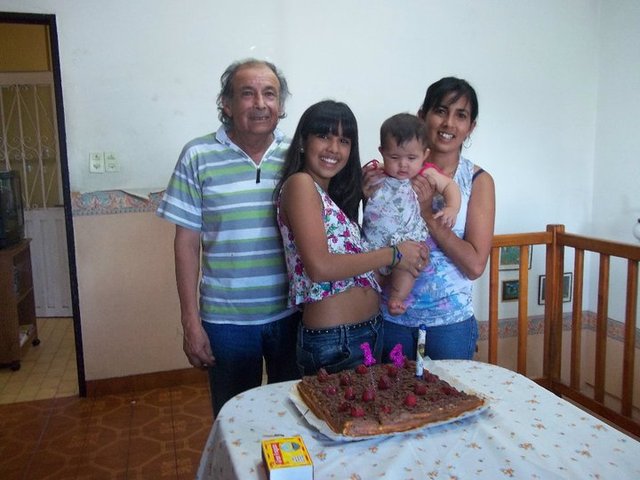 Birth of my uncle Hugo Conde