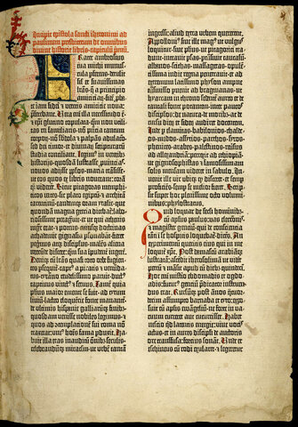 ｛拉丁文｝《古騰堡聖經》（Gutenberg Bible）