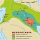 0 mapa de mesopotamia