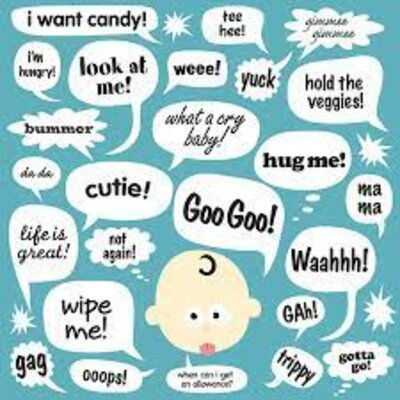 Timeline: Etapas del desarrollo del lenguaje de 0 a 8 años