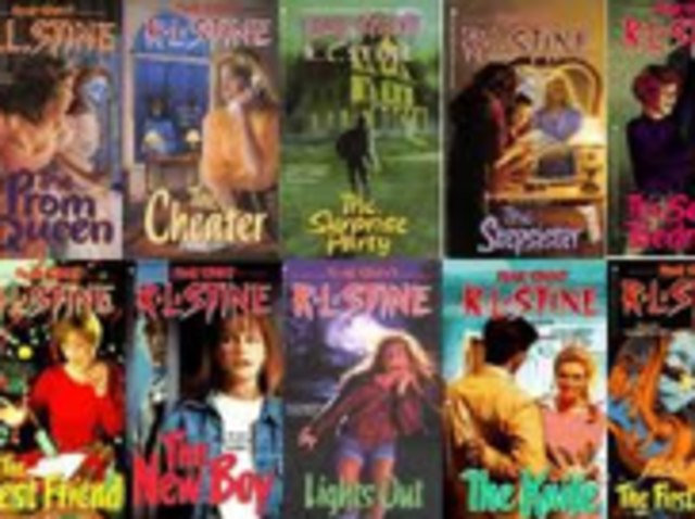 He creates the Fear street series