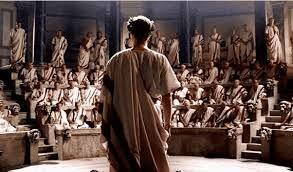 El senado en el gobierno de Rómulo