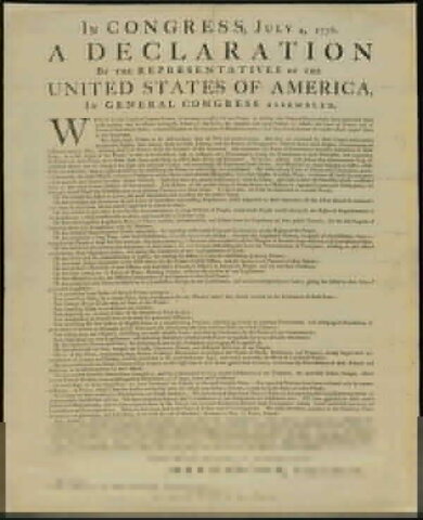 Declaration of Independence