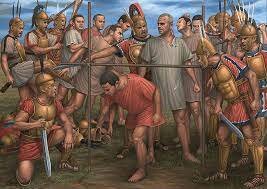 Fin de la batalla contra los samnitas