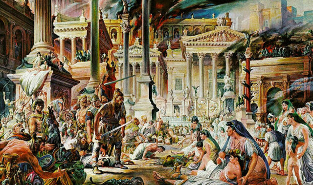 El saqueo de Roma