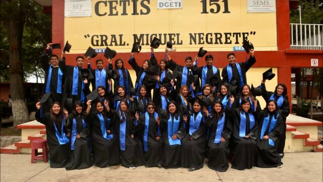 Me gradué del bachiller