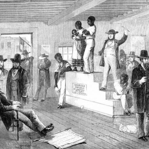 Ichabod Richardson buys Amos at the auction.