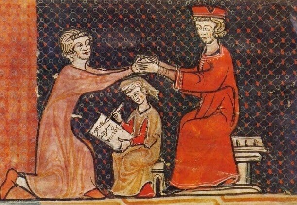 Inizio del Vassallaggio (con debolezza dinastia Merovingia)