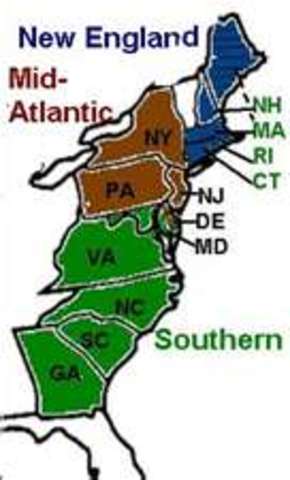 England Controls the Coast