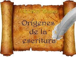 LA INVENCIÓN DE LA ESCRITURA