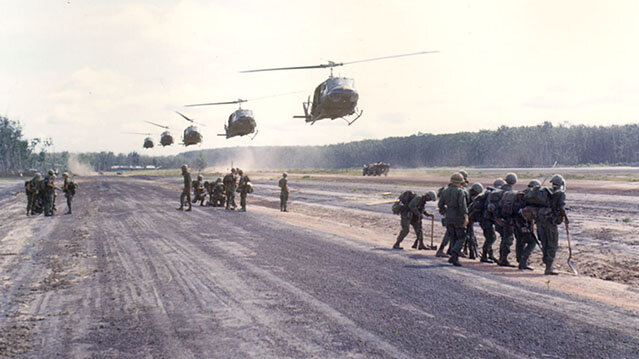 American Troops Arrive in Vietnam