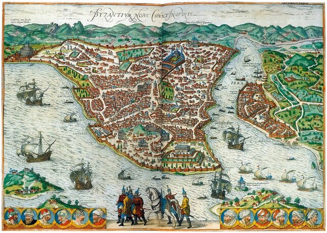 La fundación de Constantinopla