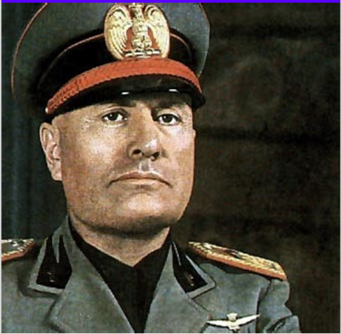 Caída del poder del Duce, Benito Mussolini