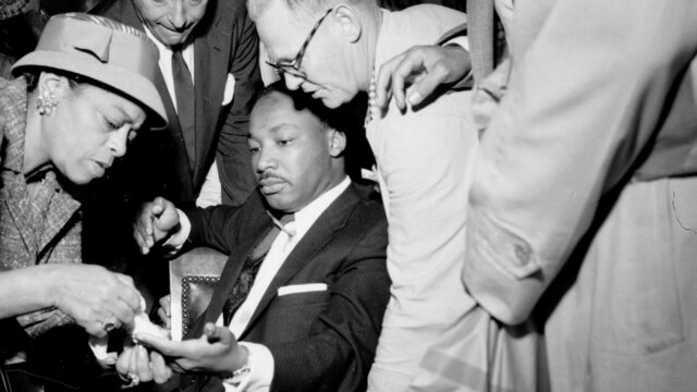MLK Stabbed