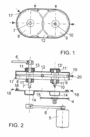 Primer sistema de impulsion a pedal