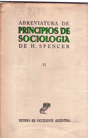 Principios de Sociología