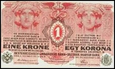 1916 Osztrák Magyar korona