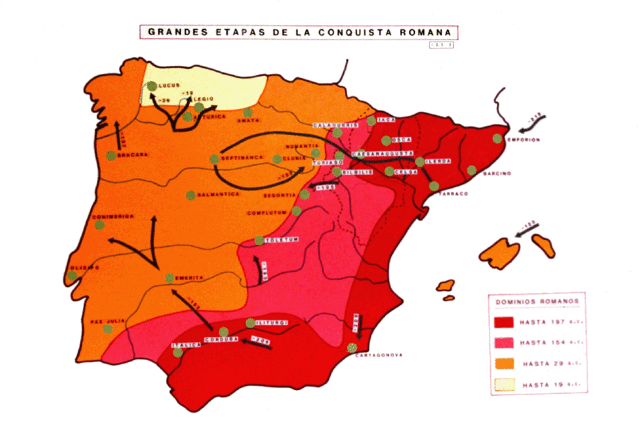 13. Fases Conquista Romanos