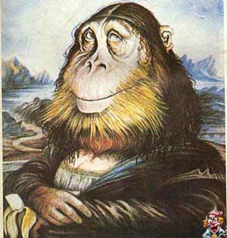 painting of mona lisa