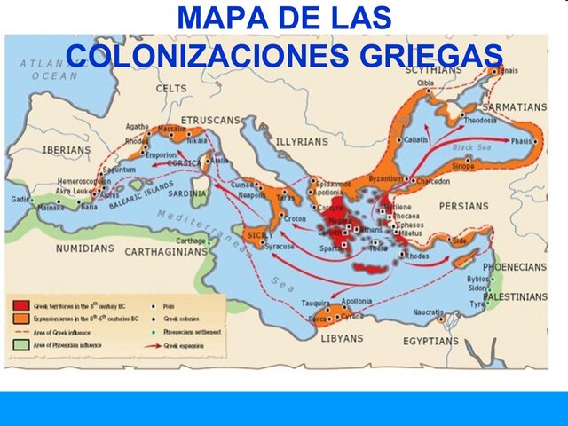 Colonizaciones griegas