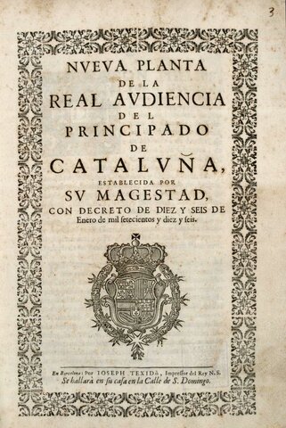 Decretos de Nueva Planta para Cataluña