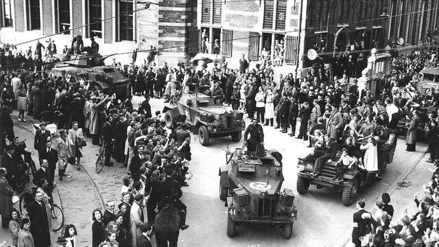 einde van de tweede wereld oorlog